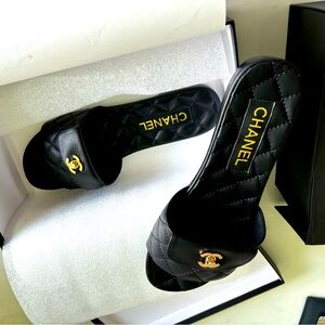 Chanel Mules. NWT. Never worn. Box and dust bag included.